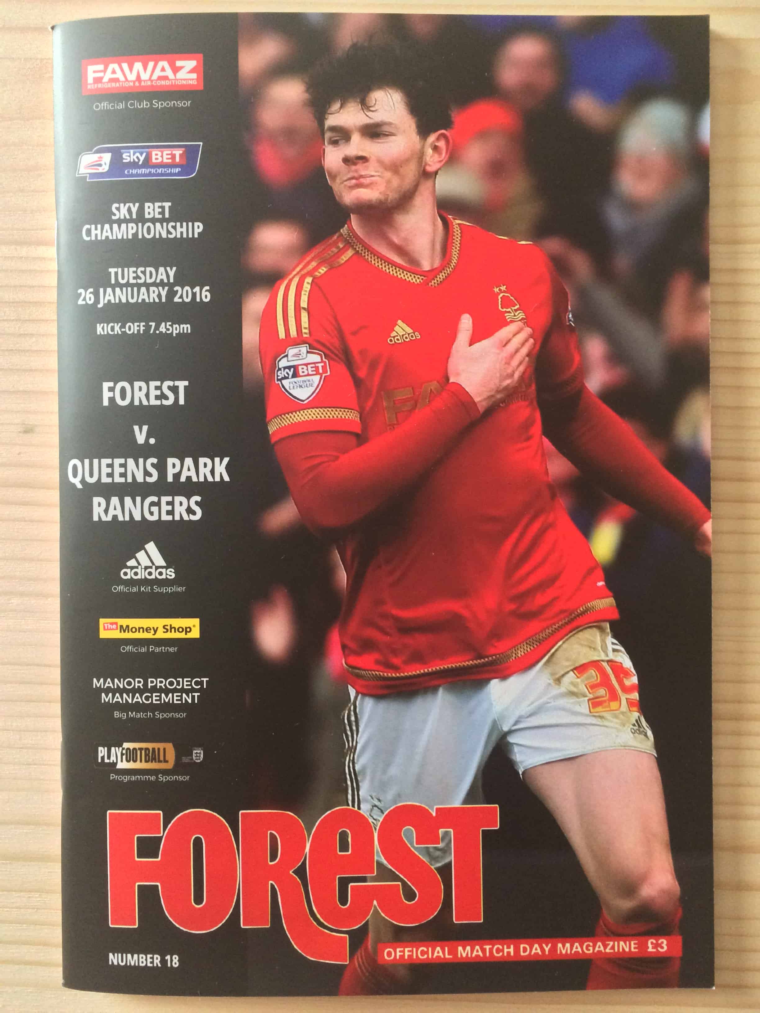 Nottingham Forest FC v Queens Park Rangers FC